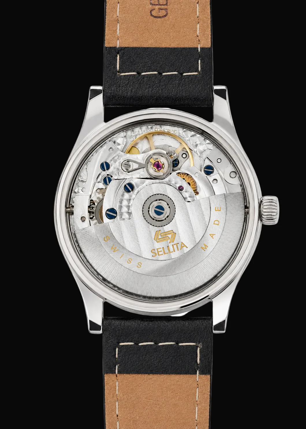 Aeschbach WW2 Pattern Germany Luftwaffe / Reichsluftfahrtministerium (RLM) Pilots Watch with an Automatic Swiss 31 Jewel Sellita SW260 Movement and a Domed Vintage Box Sapphire Crystal - Image 3