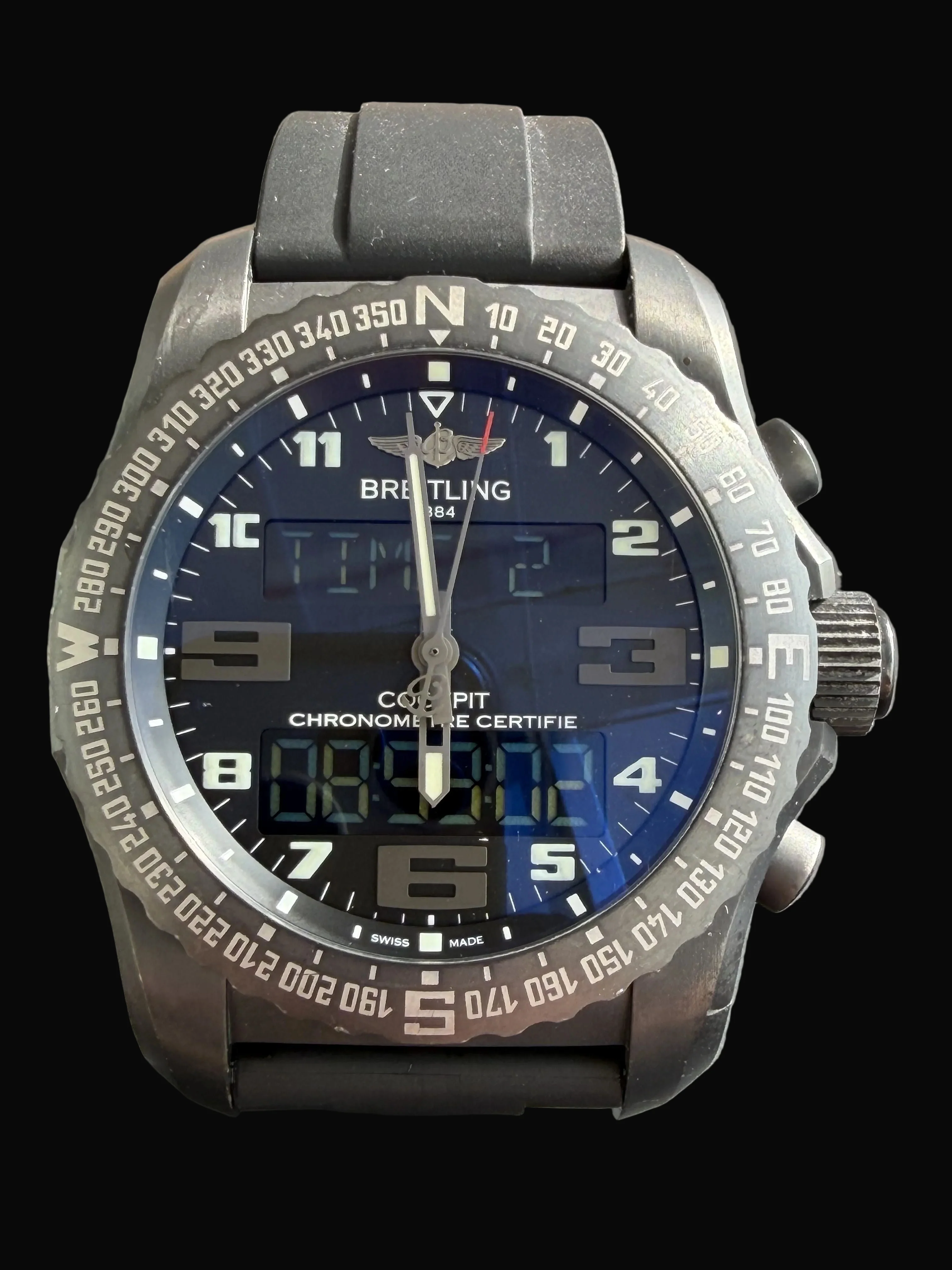 Breitling Cockpit B50 Pilots Watch - Excellent Condition (Serial No: 1807244) - Image 2