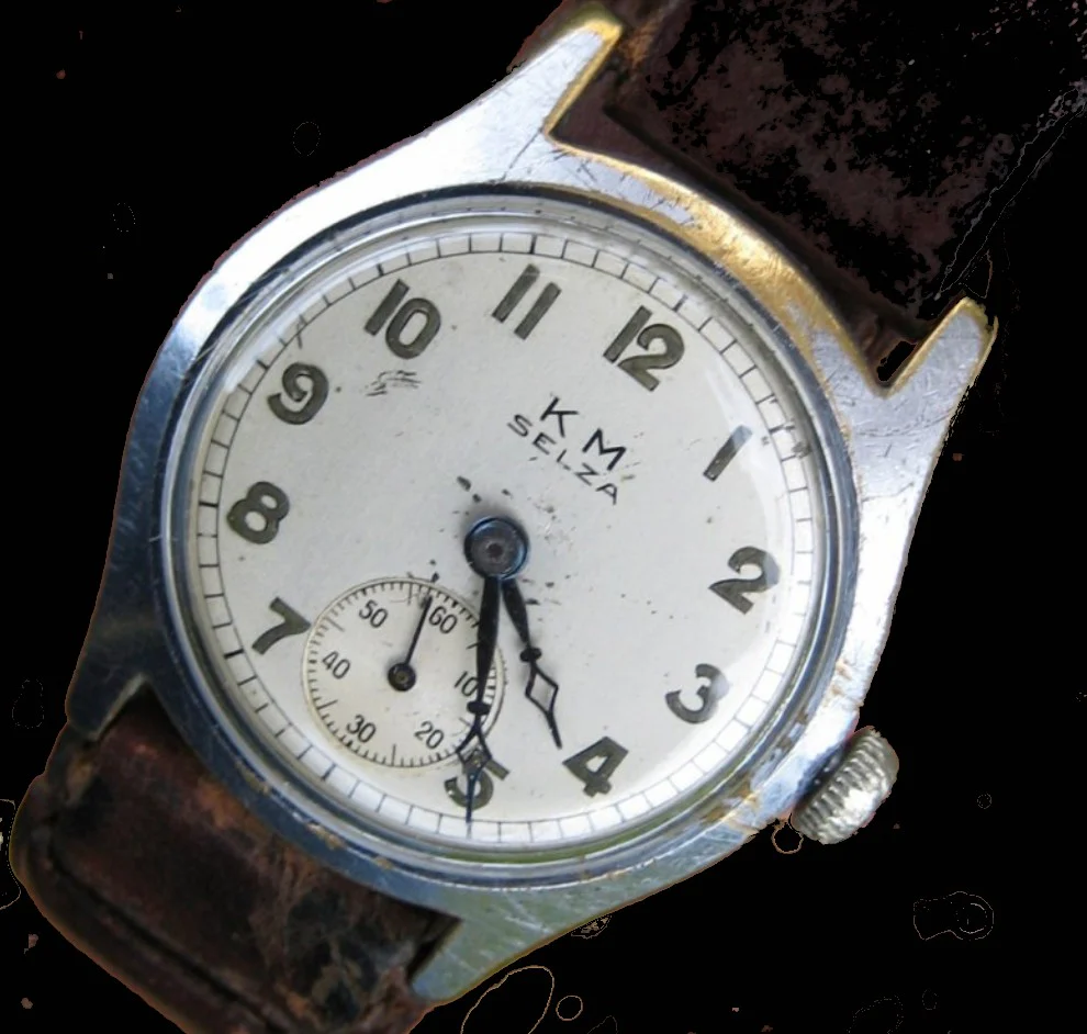 Selza Kriegsmarine (German Navy) WW2 Pattern Watch with 21 Jewel Automatic Mechanical Movement - Image 7