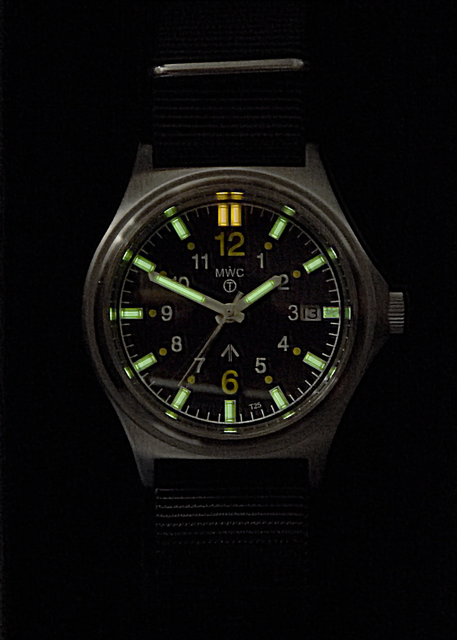 G10SL PVD MKV 200m/660ft Water Resistant Military Watch with GTLS Tritium Light Sources, Sapphire Crystal and 10 Year Battery Life - Image 4