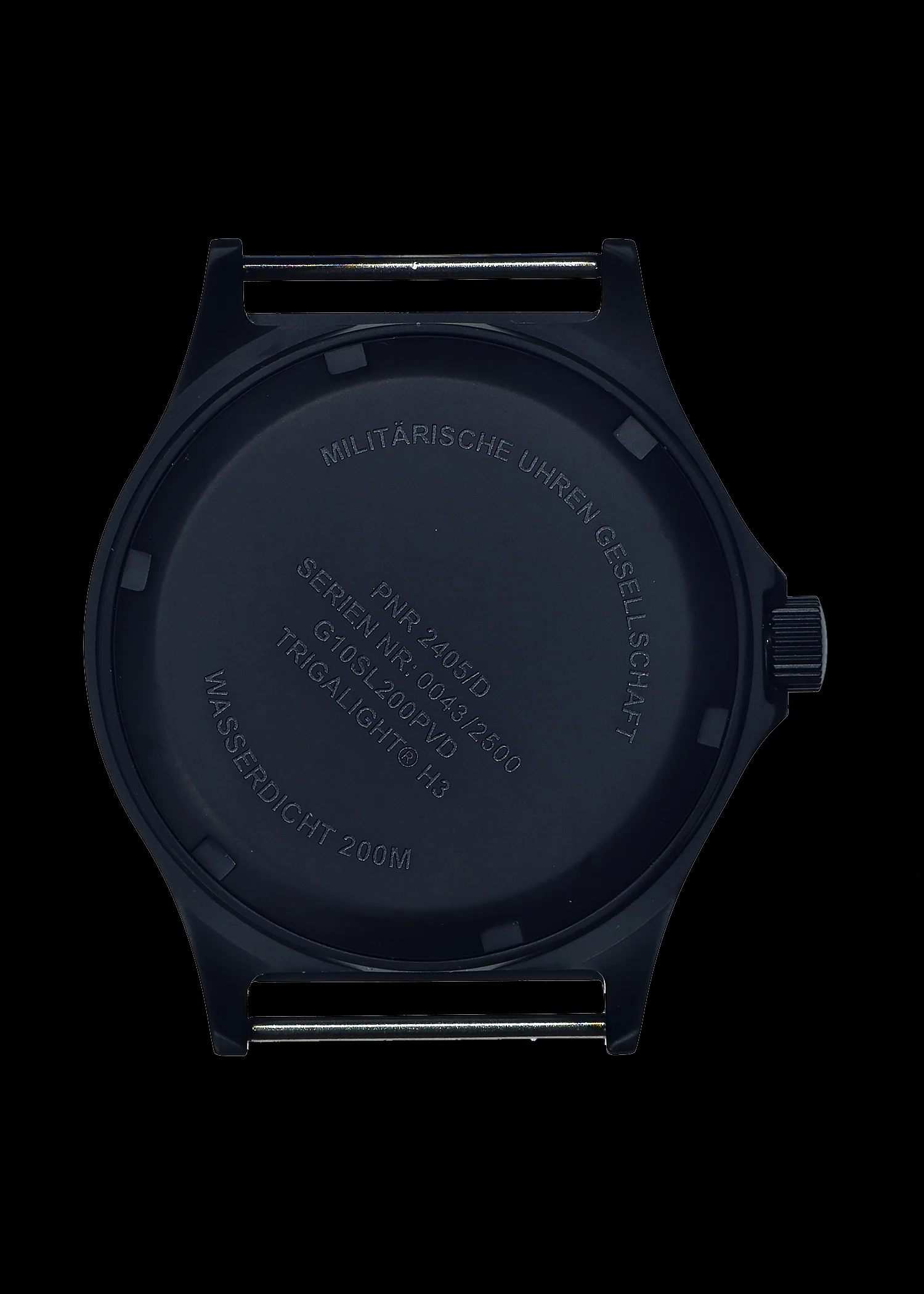G10SL PVD MKV 200m/660ft Water Resistant Military Watch with GTLS Tritium Light Sources, Sapphire Crystal and 10 Year Battery Life - Image 7