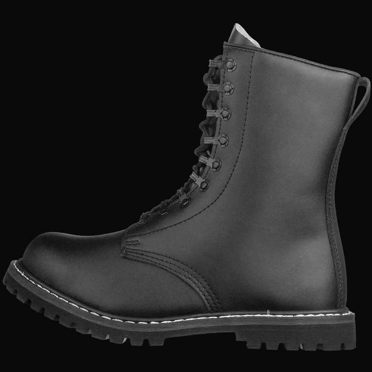 High Quality Classic German Pattern Para Boots "Springerstiefel" Leather Military Boots - Surplus Stock to One Pair to Clear Size 7 - Image 6