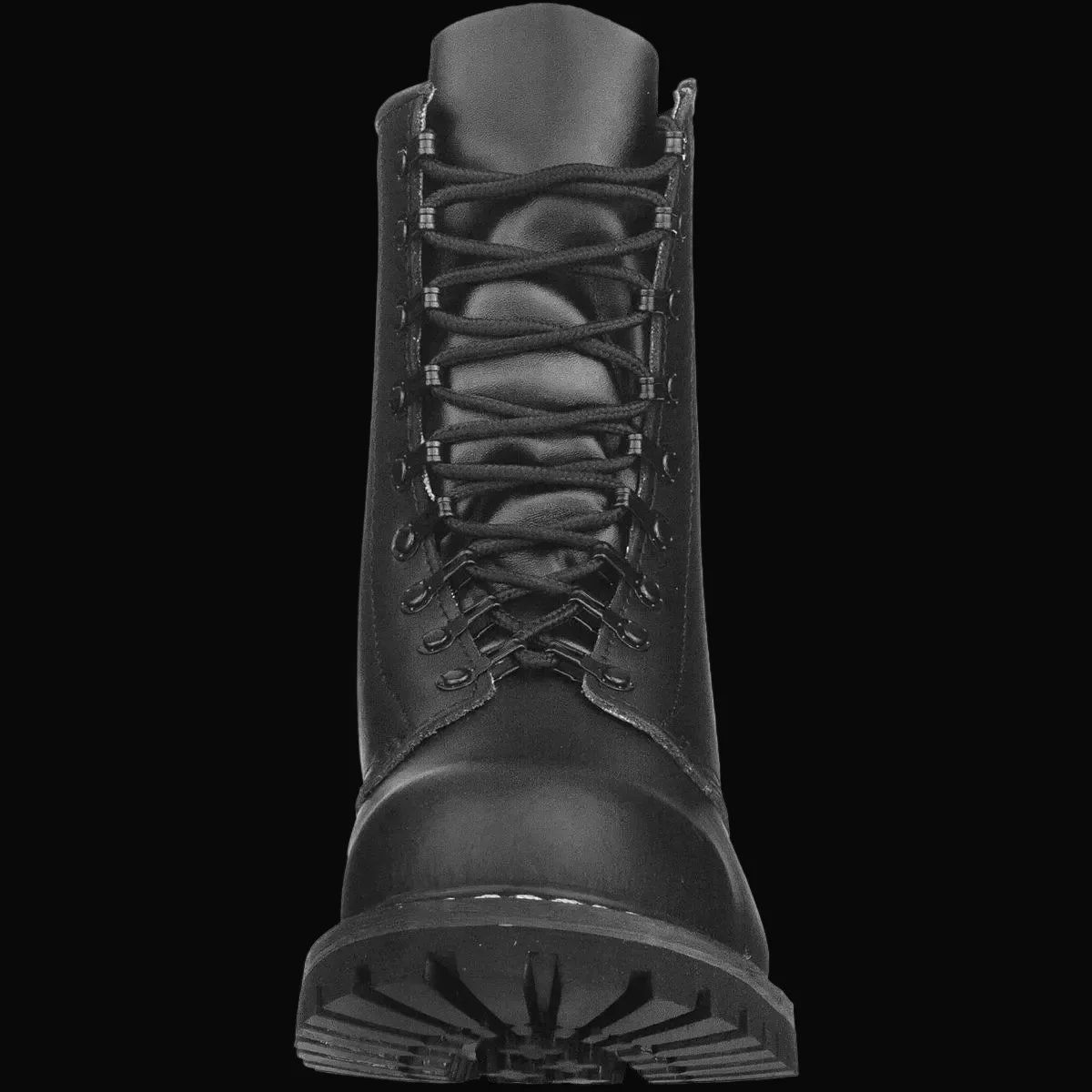 High Quality Classic German Pattern Para Boots "Springerstiefel" Leather Military Boots - Surplus Stock to One Pair to Clear Size 7 - Image 9