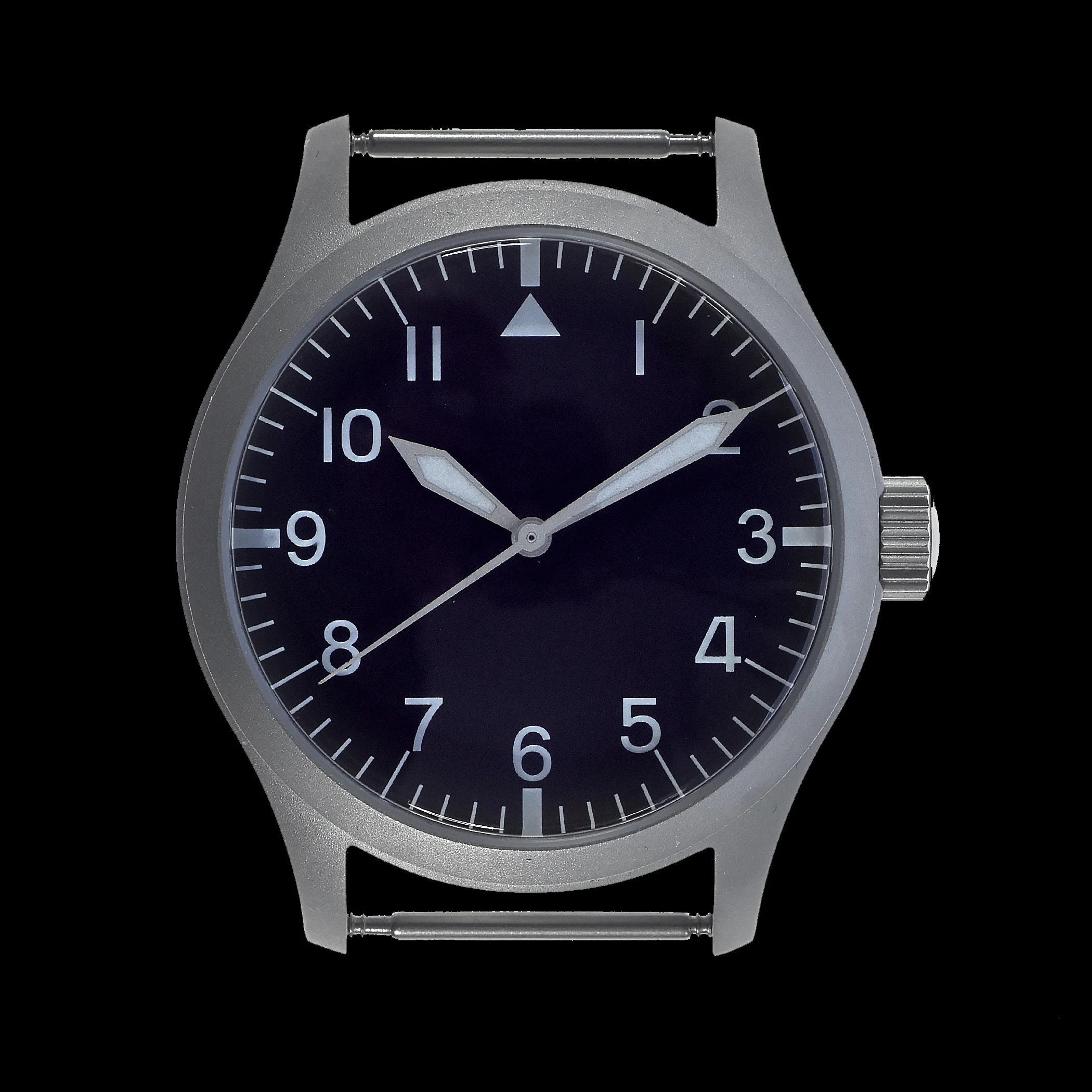 MWC 100m Water Resistant Retro Pattern General Service Watch with Hybrid Mechanical/Quartz Movement (Plain Caseback Suitable for Personalisation) - Image 3