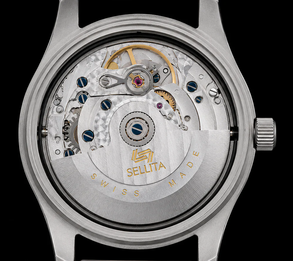 MWC 1940s/1950s "Dirty Dozen" Pattern General Service Watch with a 31 Jewel Swiss Sellita SW260 Automatic Movement and a Domed Vintage Box Sapphire Crystal - Image 4