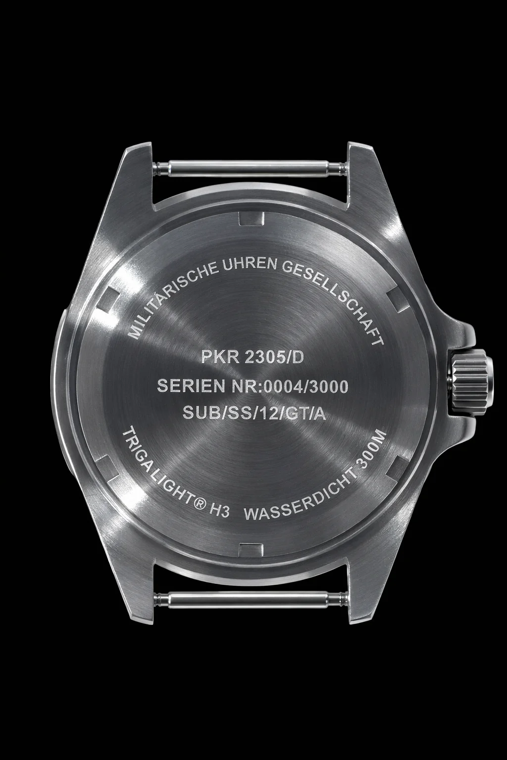 MWC 24 Jewel 300m Automatic Military Divers Watch with Tritium GTLS Tubes for Enhanced Nighttime Performance - Image 5