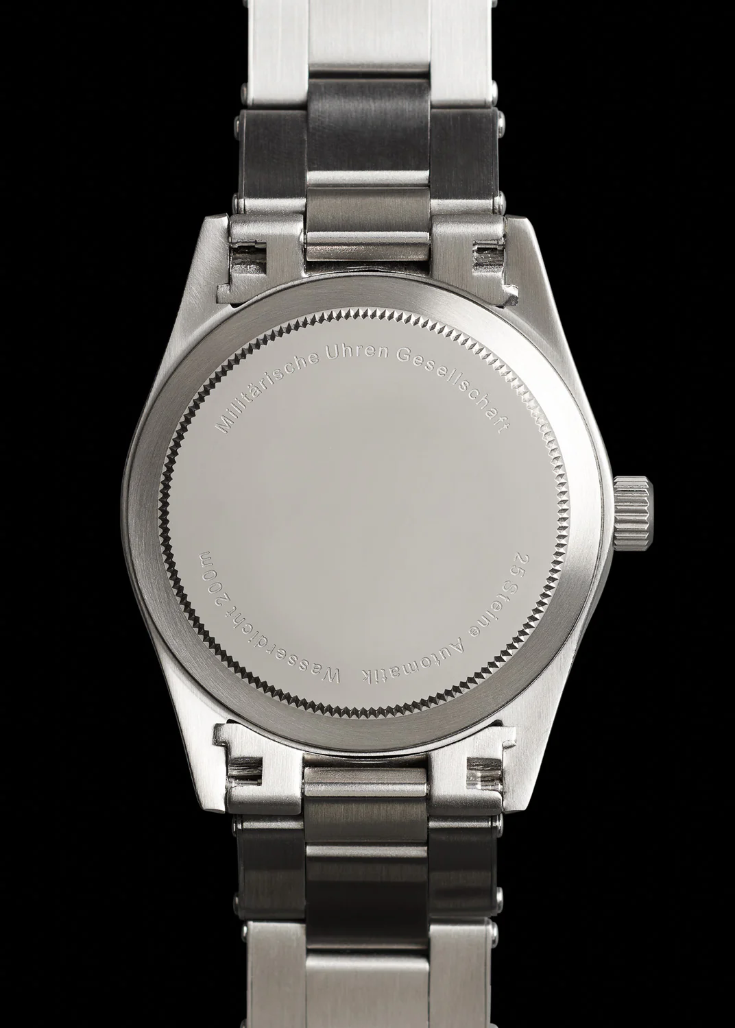 MWC Classic 1950s/1960s Pattern 25 Jewel Automatic "Adventurer" Watch with 200m Water Resistance and Retro Luminous Paint, Sapphire Crystal and 1960s Pattern Bracelet - Image 5
