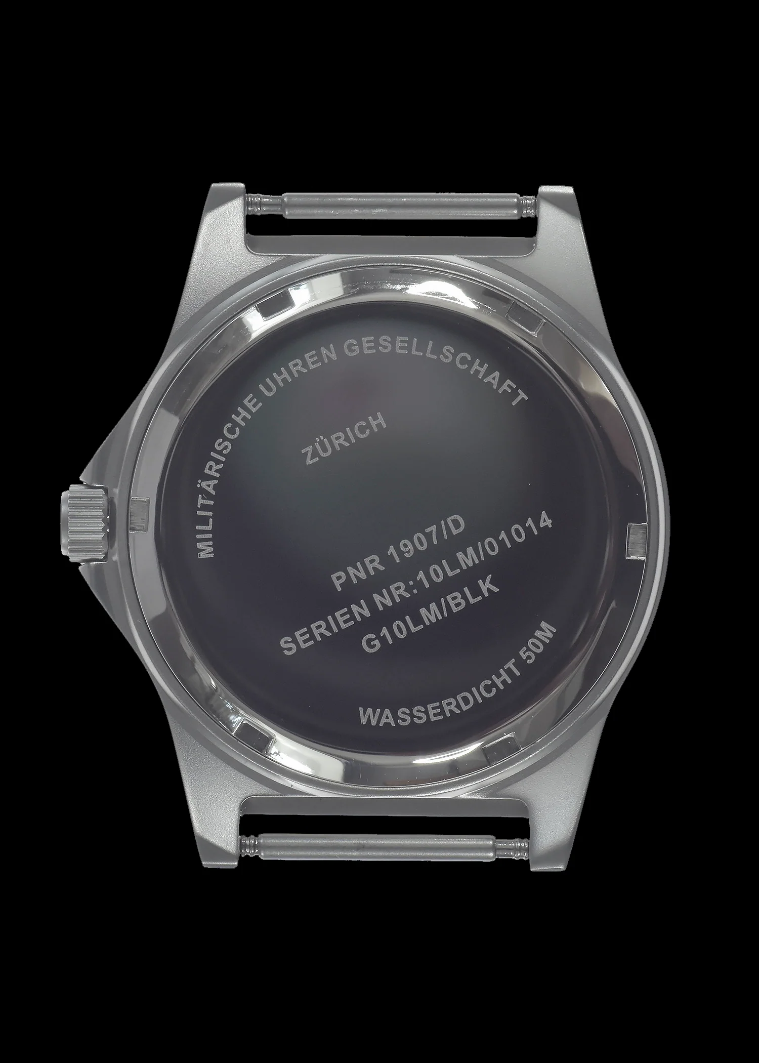 MWC G10 LM Stainless Steel Military Watch Non Date (Black NATO Strap) - Image 6