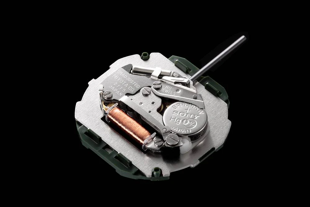 MWC G10 LM Stainless Steel Military Watch (Olive Green Strap) With Date Window - Image 8