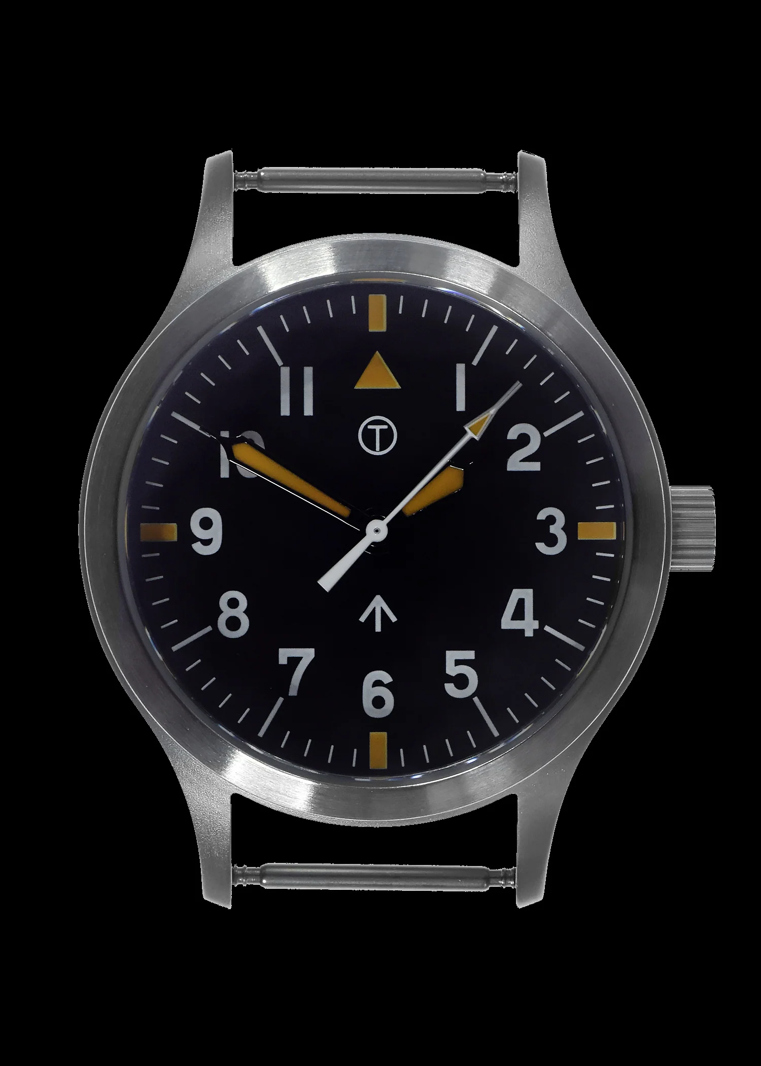 MWC Mk III Stainless Steel 1950's Pattern 100m Water Resistant Automatic Military Watch with Retro Dial and Sapphire Crystal - Image 3
