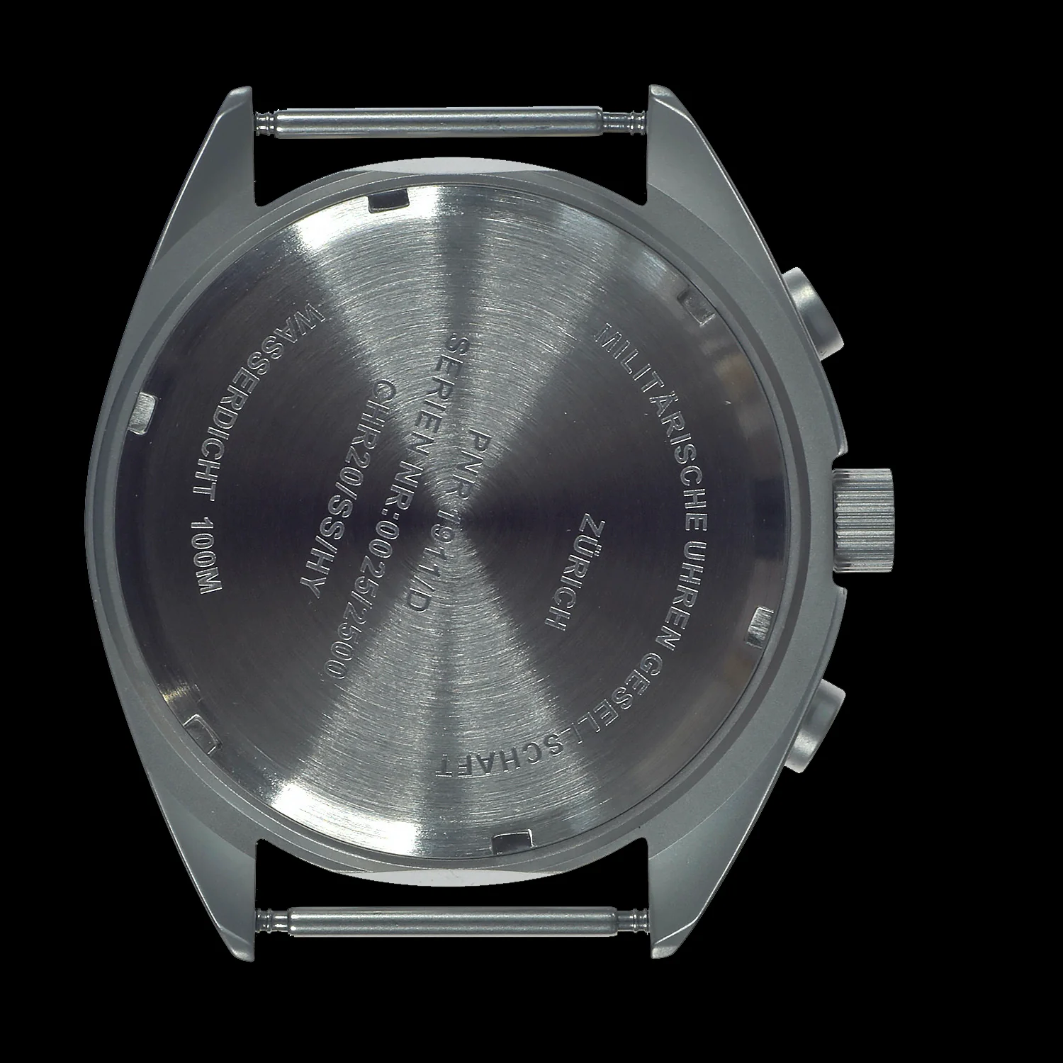 MWC NATO Pattern Stainless Steel Hybrid Military Pilots Chronograph with Sapphire Crystal - Image 5