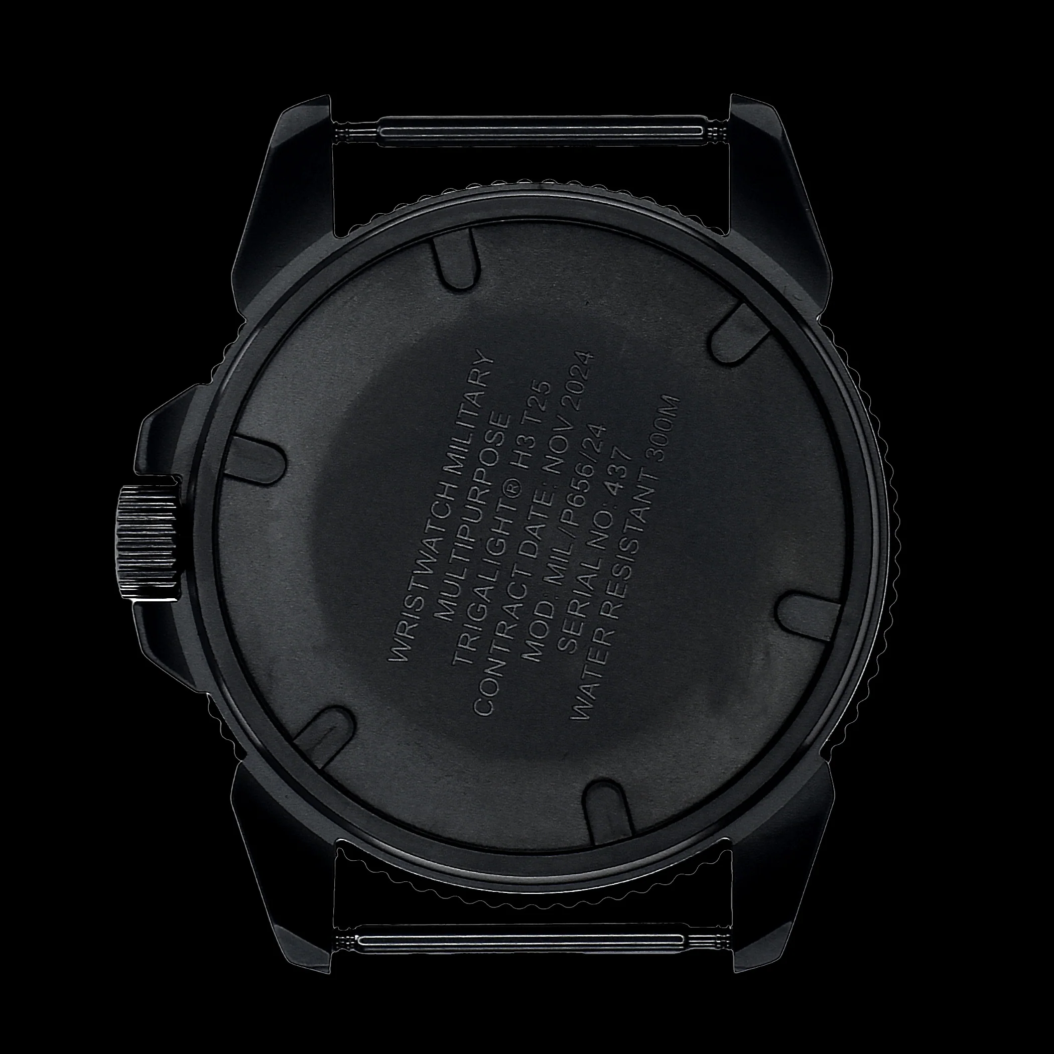 MWC P656 300m Water Resistant PVD Tactical Series Watch with Day/Date, GTLS Tritium and Sapphire Crystal - Image 5