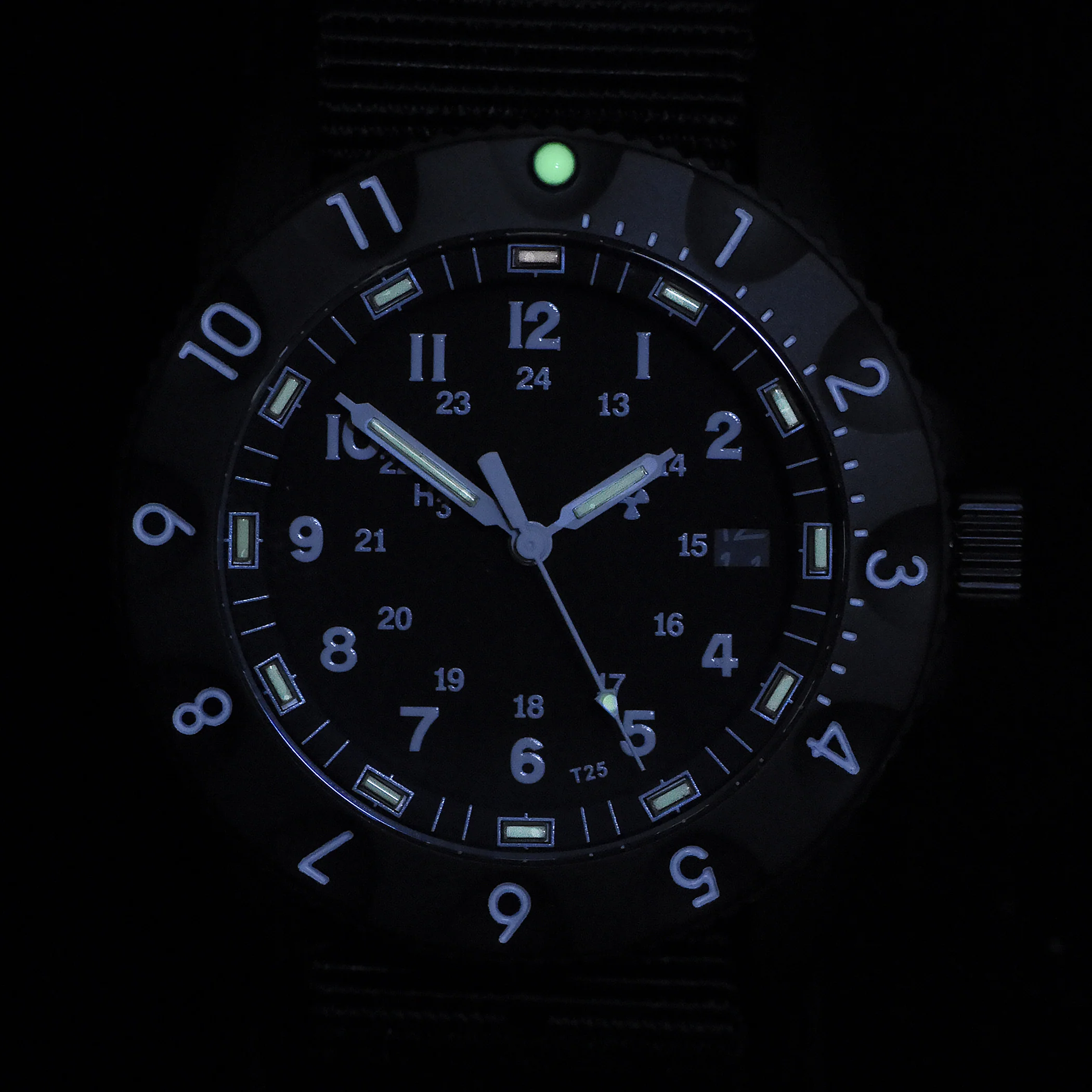 MWC P656 300m Water Resistant PVD Tactical Series Watch with GTLS Tritium, Sapphire Crystal and a 24 Jewel Automatic Movement - Image 3