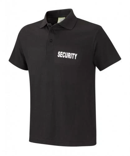 Security Staff Polo Shirt (65% Polyester and 35% Combed Cotton) - Last Few Reduced to Clear - Image 3